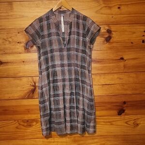 Uncle Frank Multicolor Plaid Dress XS